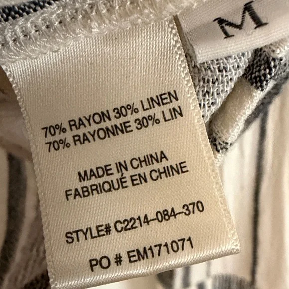 Anthropologie Cloth & Stone Button Down Tie Front Top - Picture 7 of 8